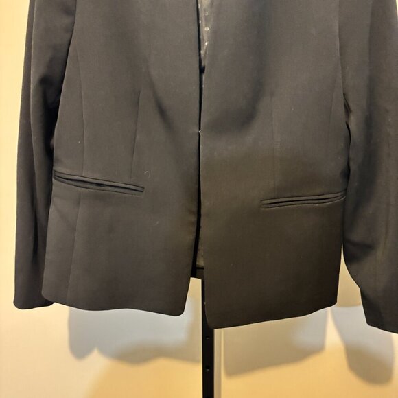 J. Crew Broadway Black Hook Eye Closure Blazer - Picture 7 of 13